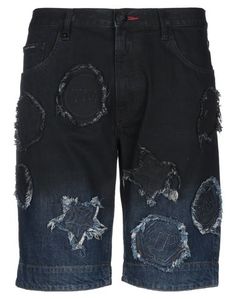 Джинсовые бермуды Philipp Plein