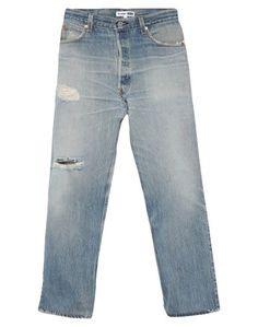 Джинсовые брюки Re/Done With Levis