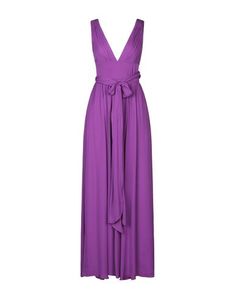 Длинное платье Halston