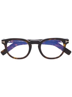 Tom Ford Eyewear очки в круглой оправе