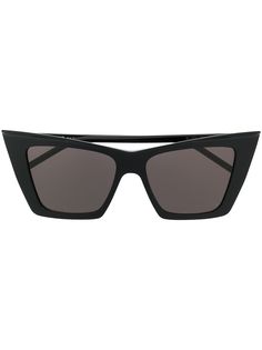 Saint Laurent Eyewear солнцезащитные очки в оправе кошачий глаз