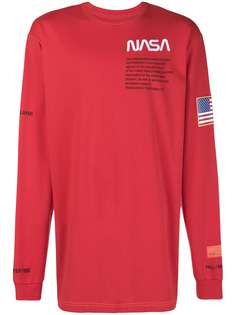 Heron Preston футболка Nasa с длинными рукавами