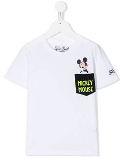 Mc2 Saint Barth Kids футболка Mickey Mouse с карманом