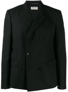 Saint Laurent двубортный пиджак