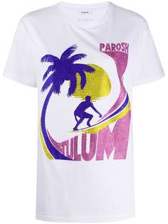 P.A.R.O.S.H. футболка с логотипом