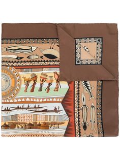 Hermès платок Vie du Fleuve