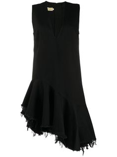 MarquesAlmeida платье с бахромой