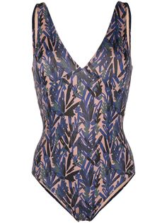 Emmanuela Swimwear купальник Leona с принтом
