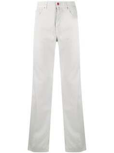 Kiton джинсы прямого кроя