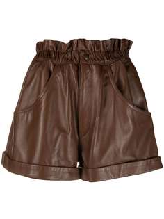 Forte Dei Marmi Couture расклешенные шорты с присборенной талией