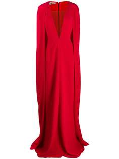 Stella McCartney вечернее платье с кейпом