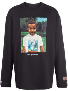 Heron Preston футболка с графичным принтом