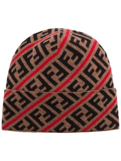 Fendi шапка бини с логотипом