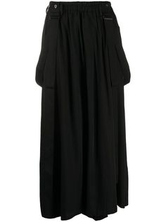 Yohji Yamamoto брюки широкого кроя