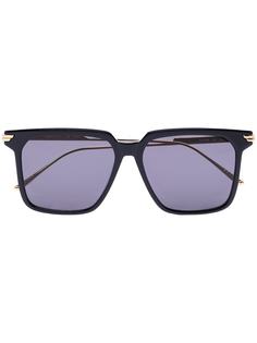 Bottega Veneta Eyewear солнцезащитные очки в квадратной оправе