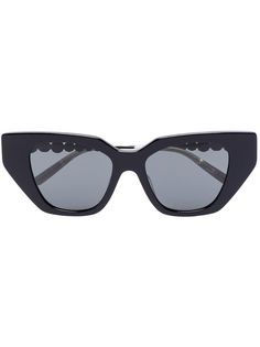 Gucci Eyewear солнцезащитные очки в оправе кошачий глаз