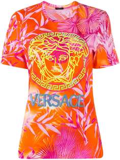 Versace футболка с логотипом