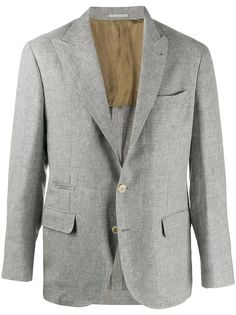 Brunello Cucinelli пиджак строгого кроя