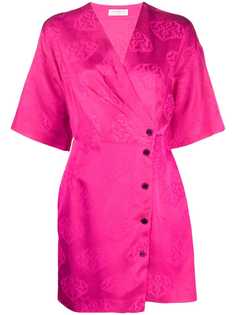 Sandro Paris платье мини Harpie с короткими рукавами