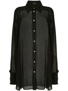 Ann Demeulemeester рубашка с двойными манжетами