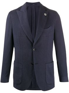 Lardini пиджак строгого кроя