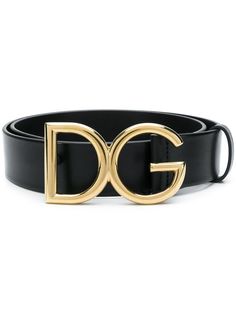Dolce & Gabbana ремень с пряжкой DG