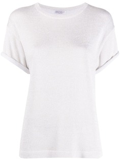 Brunello Cucinelli трикотажная футболка