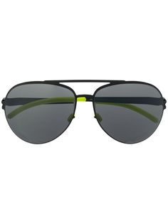Mykita солнцезащитные очки в массивной оправе