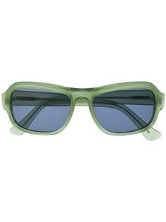 Cutler & Gross солнцезащитные очки в прямоугольной оправе