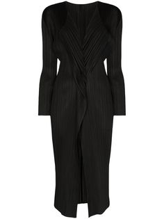 Pleats Please Issey Miyake плиссированное пальто
