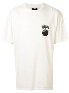 Stussy футболка 8 Ball с логотипом