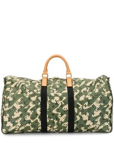 Louis Vuitton сумка x Takashi Murakami Keepall Bandouliere 55 2008-го года