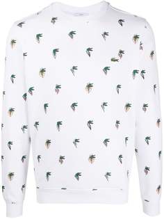 Lacoste толстовка с принтом из коллаборации с Jean-Michel Tixier