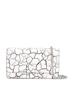 Maison Margiela клатч с эффектом кракле