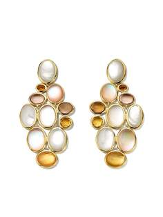 IPPOLITA золотые серьги Rock Candy® Luce с камнями