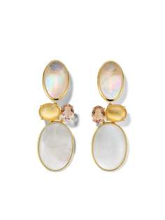 IPPOLITA золотые серьги Rock Candy® Luce с камнями