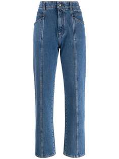 Stella McCartney джинсы прямого кроя с декоративной строчкой