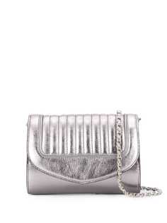 DELAGE клатч Jeanne с эффектом металлик