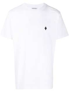 MARCELO BURLON COUNTY OF MILAN футболка с вышитым логотипом
