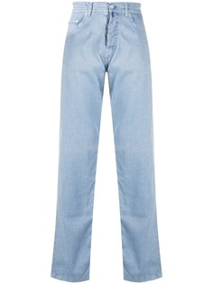Kiton джинсы прямого кроя