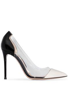 Gianvito Rossi туфли-лодочки Plexi 105
