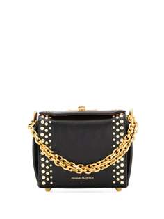 Alexander McQueen квадратная сумка Box 19 с заклепками