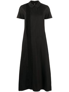 Comme Des Garçons Pre-Owned платье мини 1999-го года со вставкой в технике кроше