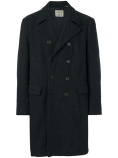 Helmut Lang Pre-Owned двубортное длинное пальто