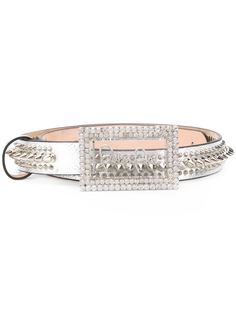 Philipp Plein ремень с кристаллами
