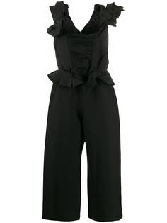 Comme Des Garçons Pre-Owned присборенный комбинезон 2000-х годов асимметричного кроя