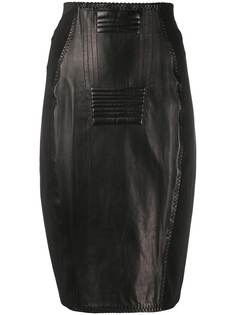 Jean Paul Gaultier Pre-Owned юбка-карандаш 1987-го года