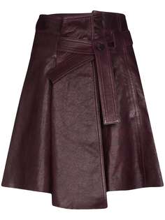 Chloé юбка мини с поясом
