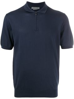 Corneliani рубашка поло на молнии