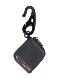 Alexander McQueen кошелек с брелком и логотипом